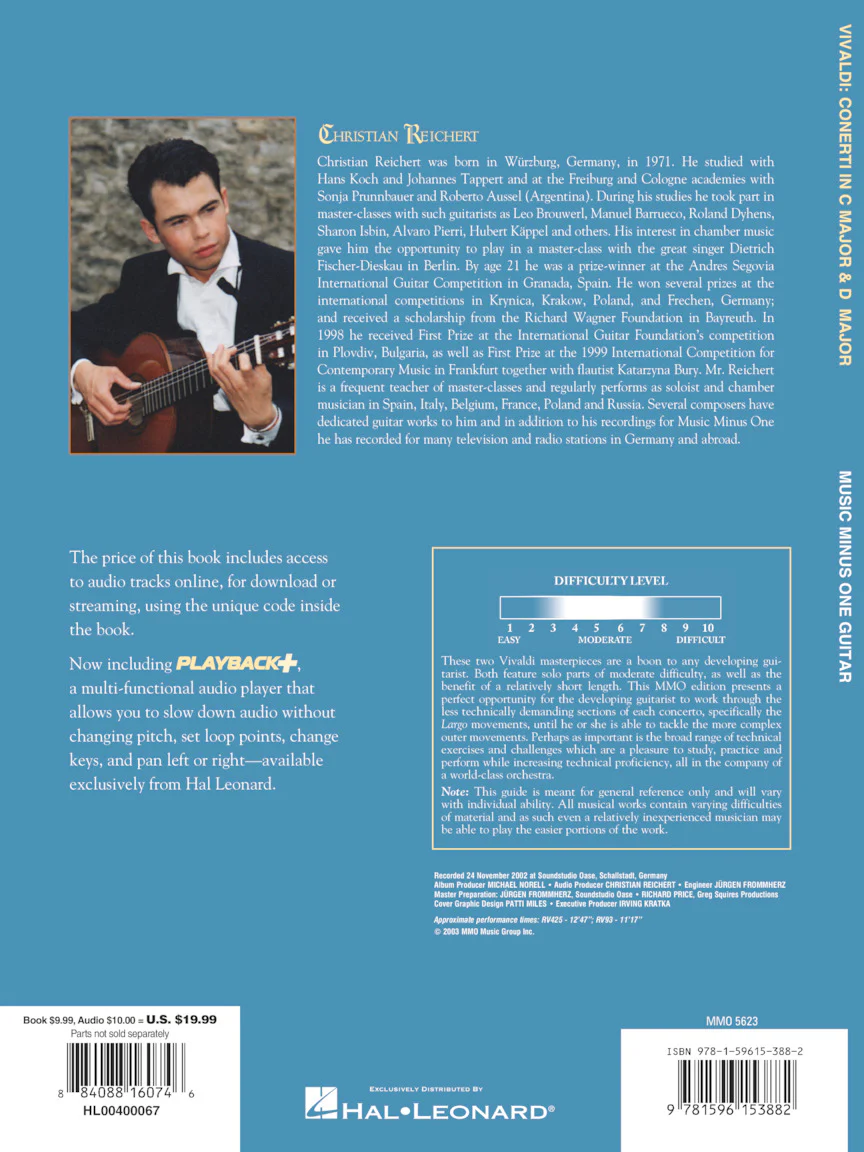 Vivaldi: Two Concerti for Guitar (Lute) & Orchestra - C Major, RV425 (f. V/1) and D Major, RV93 - Image 5