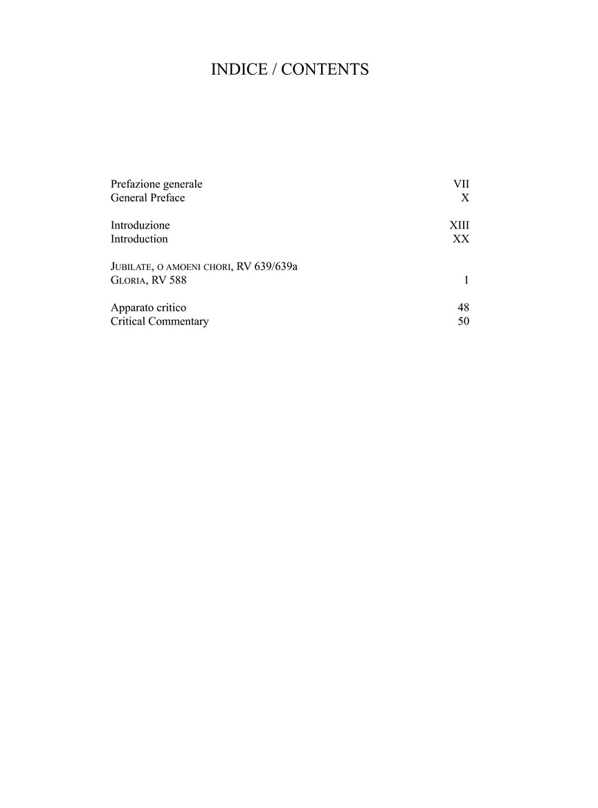Vivaldi: Jubilate, O Amoeni Chori RV639/RV639a & Gloria RV588 Critical Edition Vocal Score - Image 3
