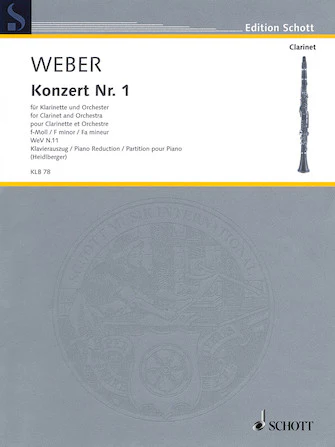 Weber Concerto No. 1 F Minor