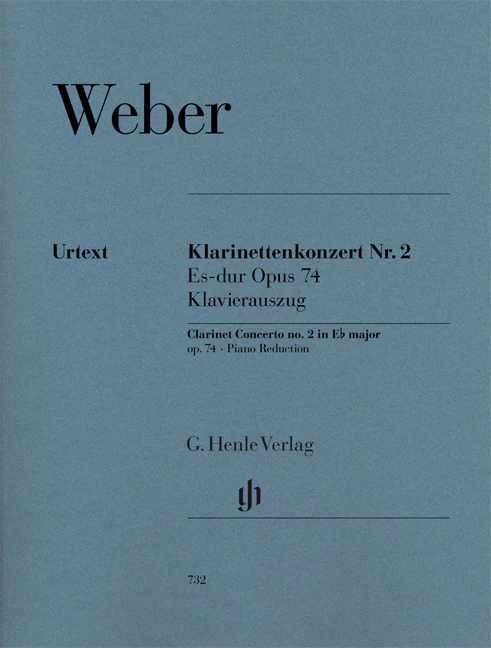 Weber: Clarinet Concerto No. 2 in E flat major, Op. 74