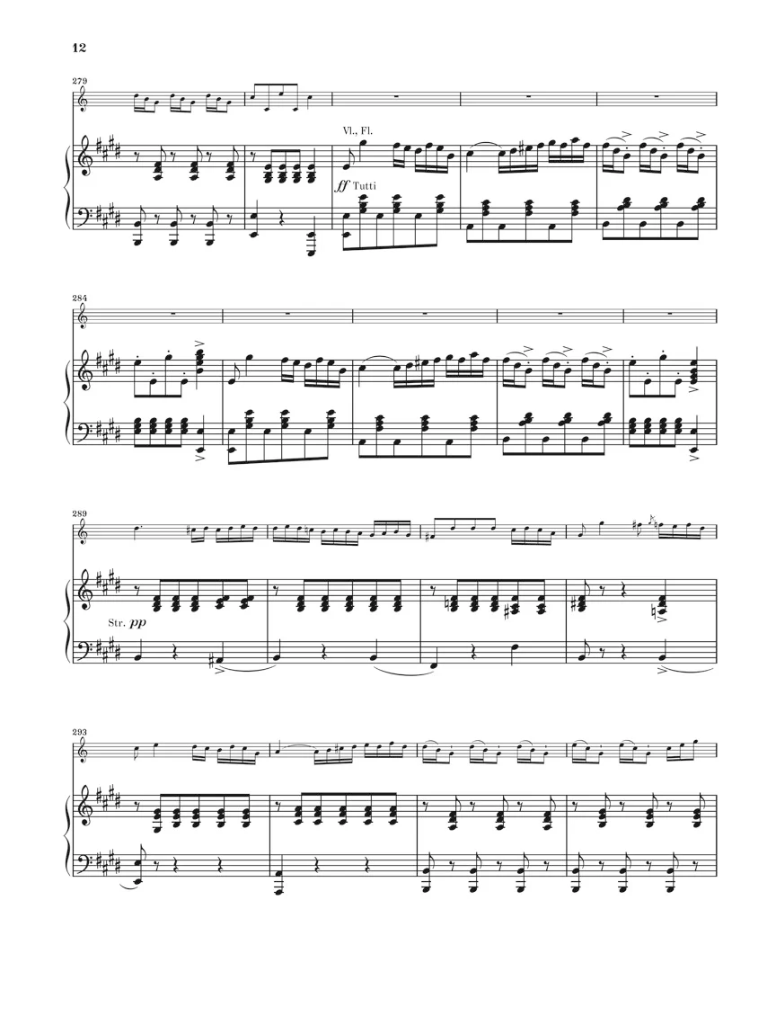 Weber: Concertino, Op. 45 for Horn and Orchestra (Piano Reduction) - Image 4