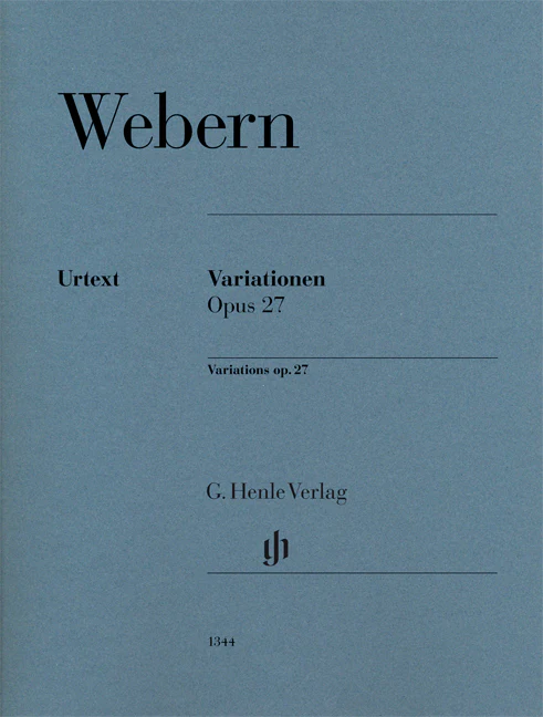 Webern: Variations, Op. 27