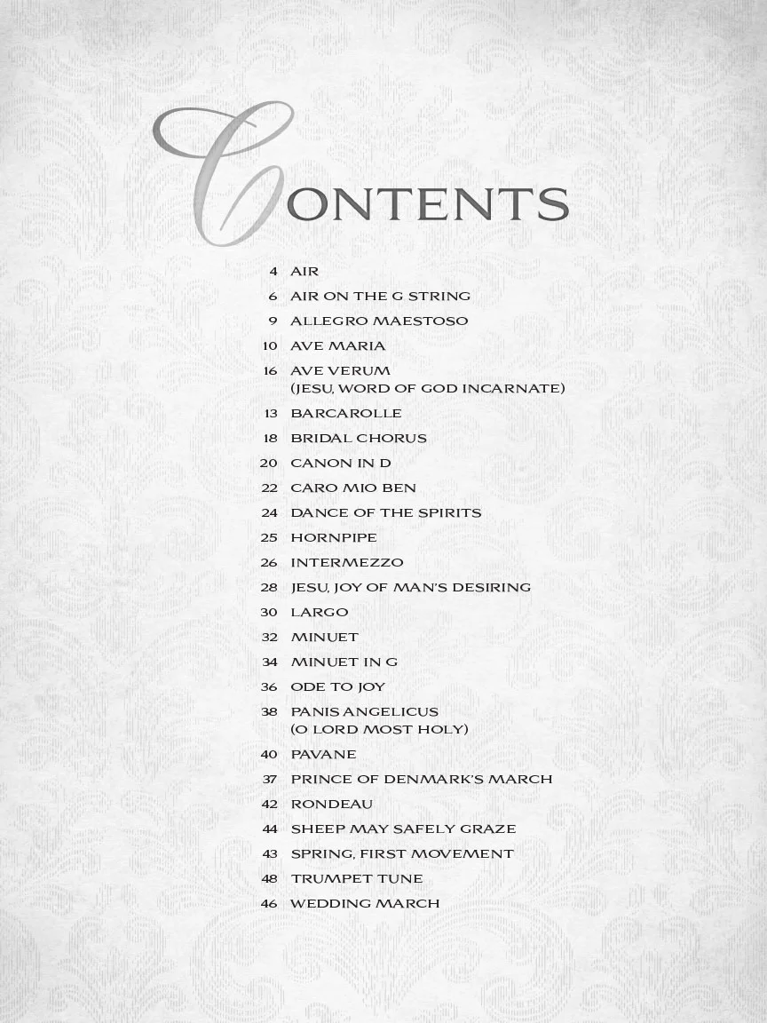 Wedding Songs for Classical Guitar - Image 2