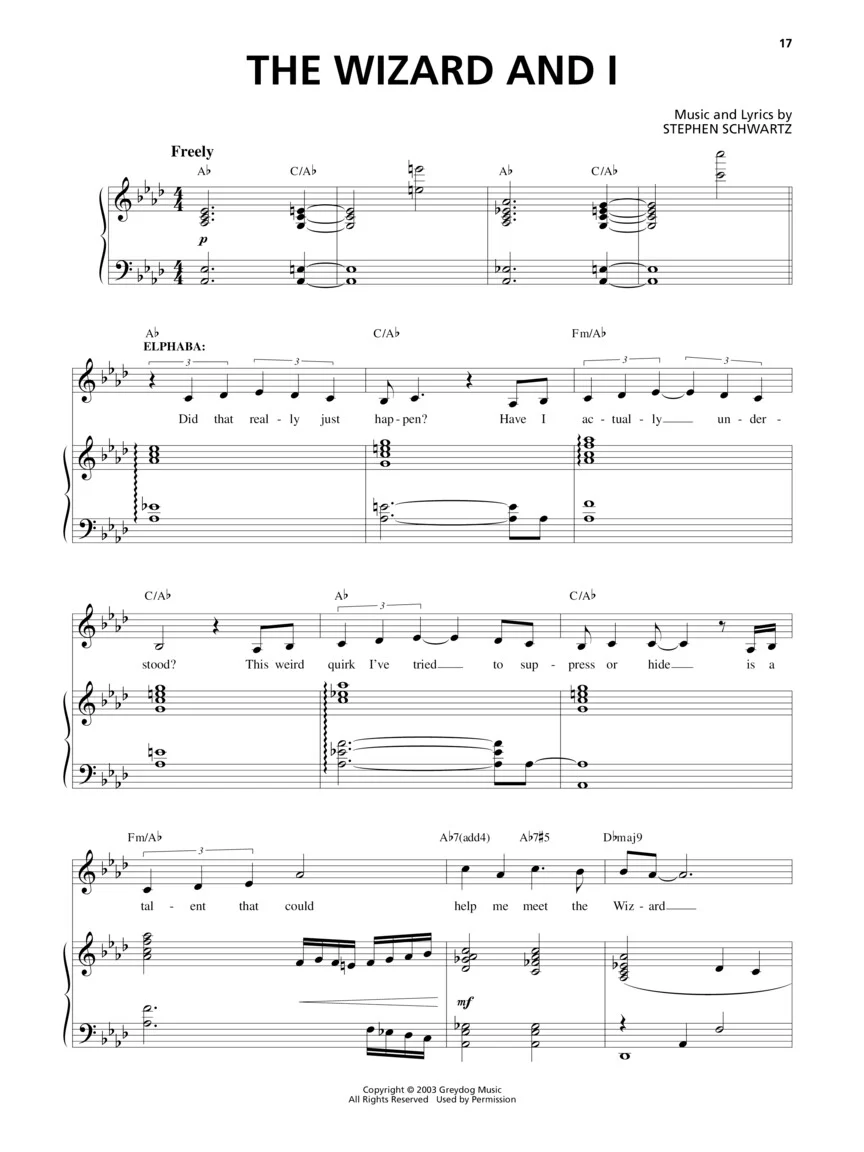 Wicked - Vocal Selections - Image 3