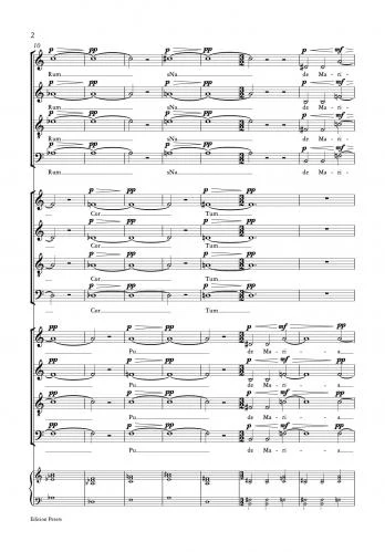 Williams Ave Verum Corpus Re-imagined 3 SATB Choirs - Image 3