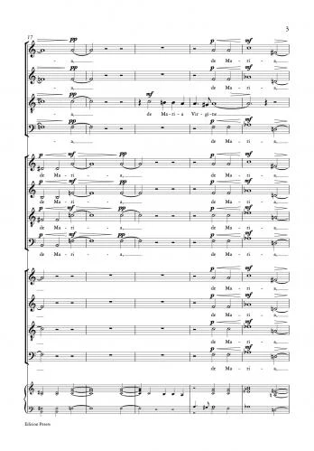 Williams Ave Verum Corpus Re-imagined 3 SATB Choirs - Image 4