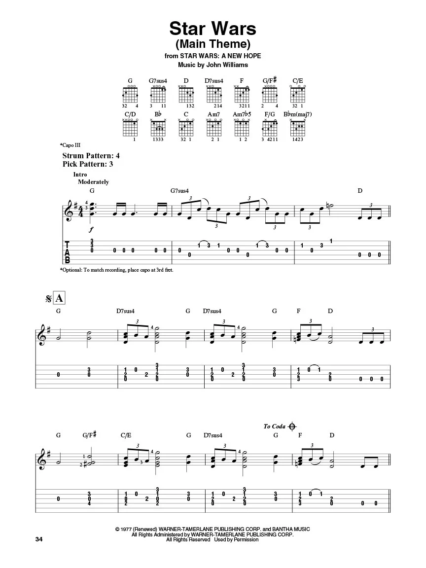 Williams, John - Best of - Easy Guitar with Tab - Image 5