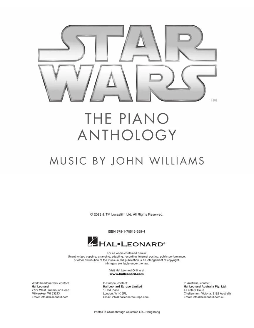 Williams Star Wars: The Piano Anthology - Image 6