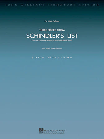 Williams Three Pieces from Schindler's List - Deluxe Score