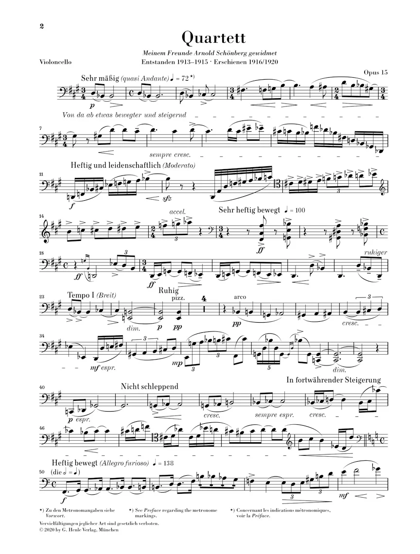 Zemlinsky: String Quartet No. 2, Op. 15 - Image 5