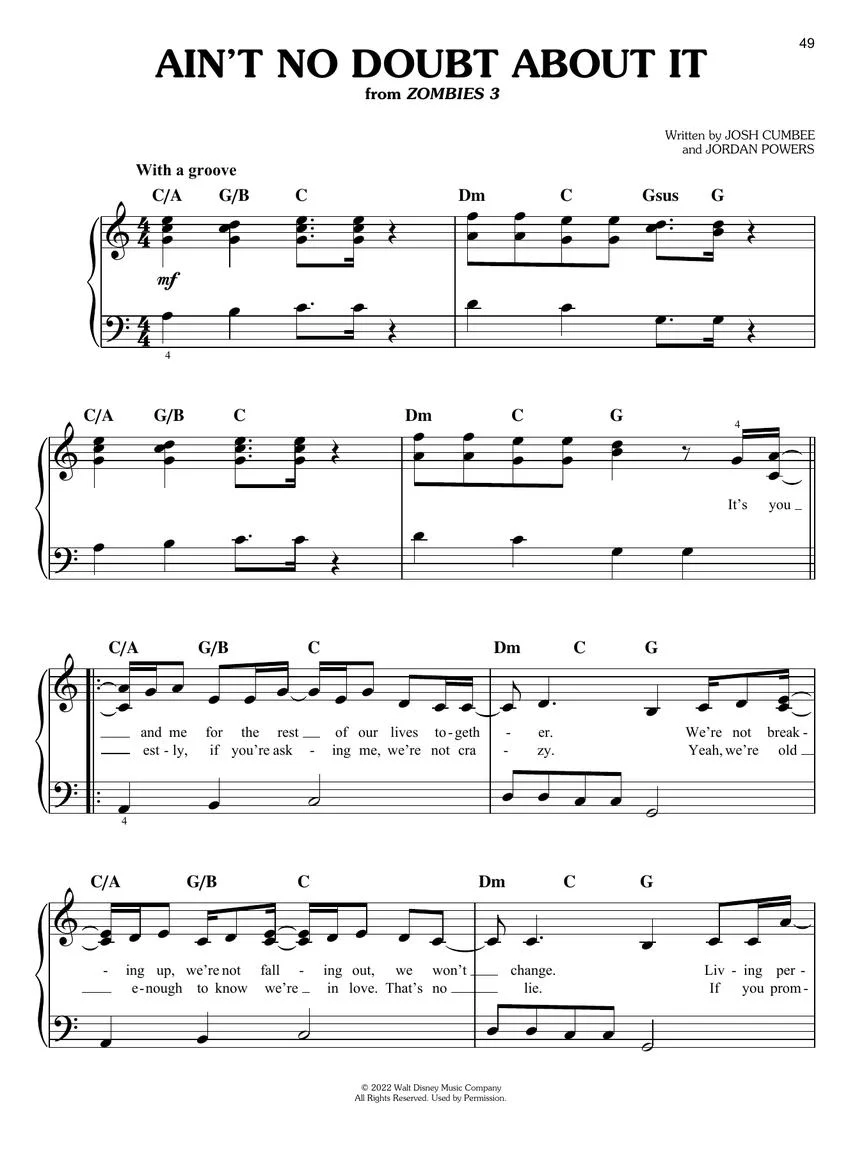 Zombies Easy Piano Collection - Image 4